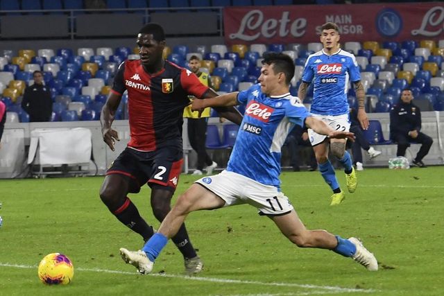 Napoli-Genoa 0-0, il tabellino