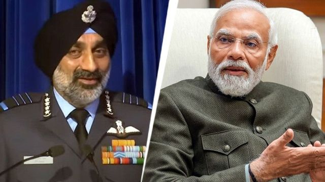 IAF Chief Air Marshal Meets PM Modi Amid Tensions With Pakistan Over Pahalgam Attack