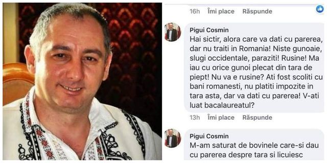 Primar din Gorj jignește românii din Diaspora: „Gunoaie, SLUGI occidentale”