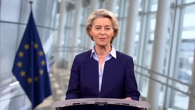 Ursula von der Leyen vine luni în Parlamentul European la dezbaterea moțiunii de cenzură