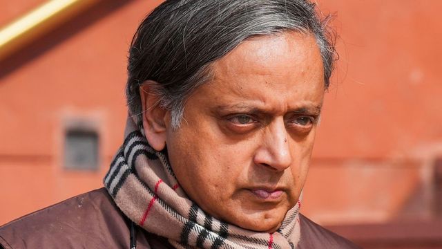 Shashi Tharoor calls out Congress’ Jaipur candidate for alleged links with website mocking the party