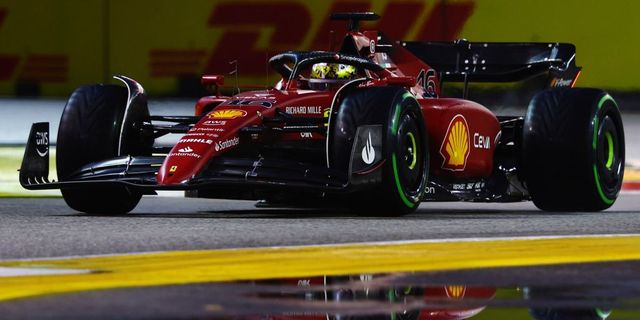 F1 Gp Singapore, Leclerc in pole