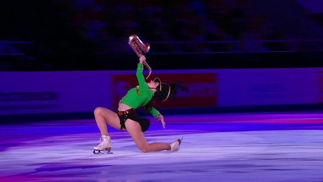 Елизавета Туктамышева показала зажигательный номер в гала-шоу Гран-при России