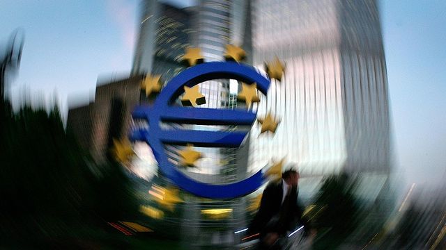 BCE a calculat scăderea economică din zona euro