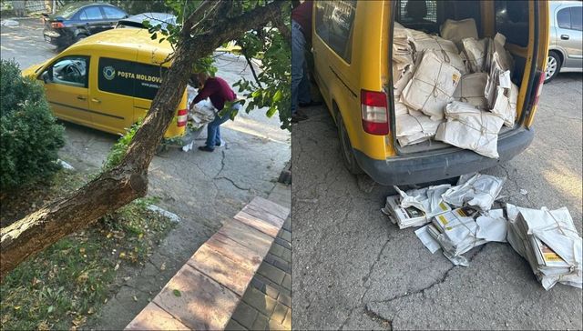 Cum explică Poșta Moldovei livrarea ziarelor PAS cu o zi înainte de începerea campaniei electorale