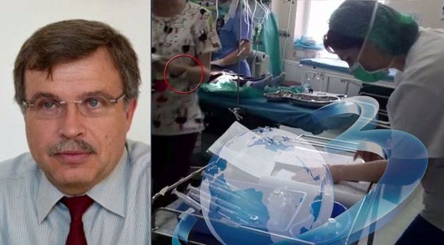 Medic filmat în timp ce operează fără echipament de protecție, la Spitalul Grigore Alexandrescu din Capitală