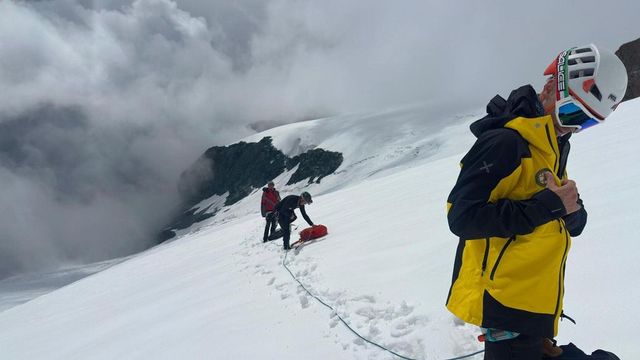 Recuperati gli alpinisti bloccati sul Monte Rosa, sono in buone condizioni