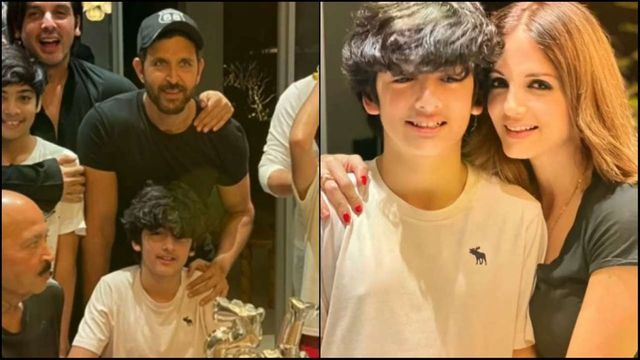 Hrithik-Sussanne Celebrate Son Hrehaan's Birthday With Family And Friends