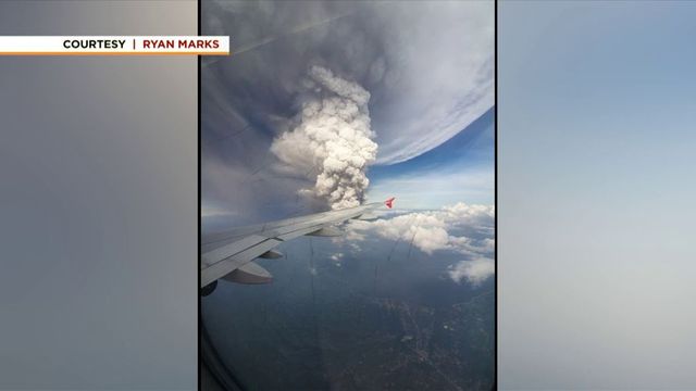 Lava gushes from Philippine volcano as ash spreads to Manila