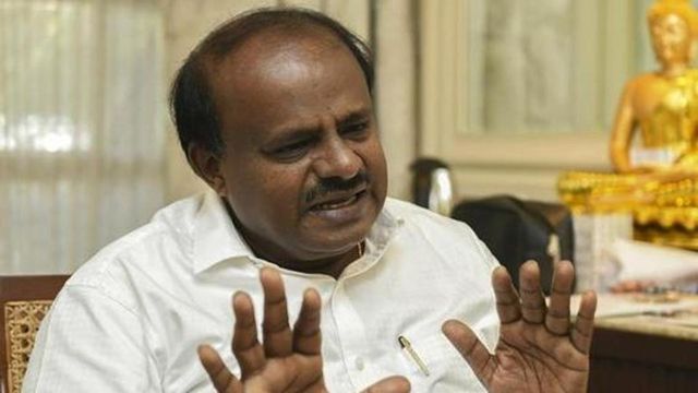 Give me a time and date, want to take a floor test, Kumaraswamy to Speaker