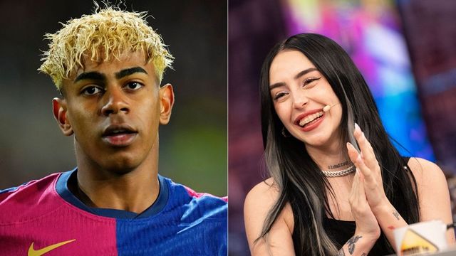 Lamine Yamal pillado besándose con Nicky Nicole