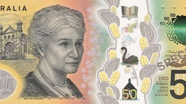 Greșeală de scriere, descoperită pe bancnotele de 50 de dolari din Australia