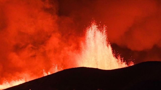 Iceland volcano erupts weeks after thousands were evacuated from a town on Reykjanes Peninsula