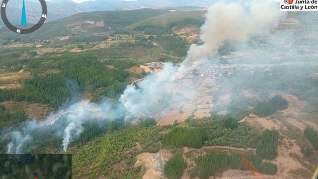Detenido un joven por provocar un incendio en León que ha obligado a evacuar a 400 vecinos