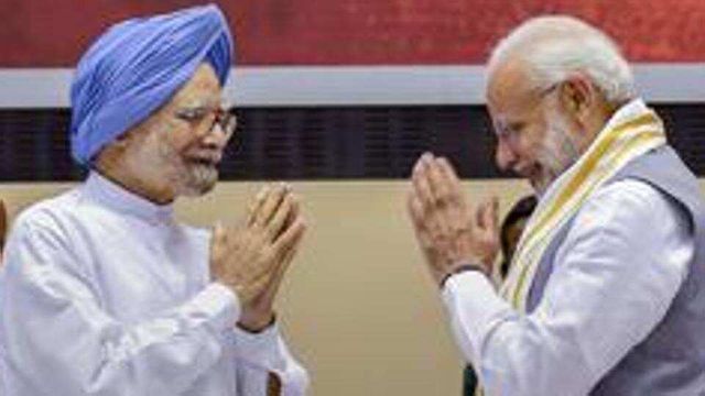 PM Modi stings Manmohan Singh for ‘Bharat Mata ki Jai’