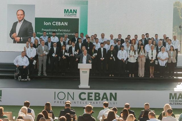 MAN l-a înaintat pe Ion Ceban drept candidat pentru un nou mandat de primar al capitalei
