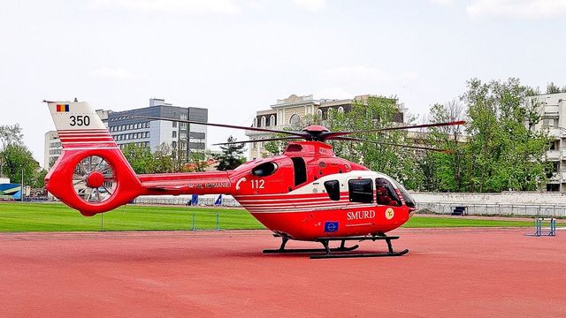 Un bărbat din Nisporeni a fost transportat de urgență cu elicopterul SMURD la Chișinău