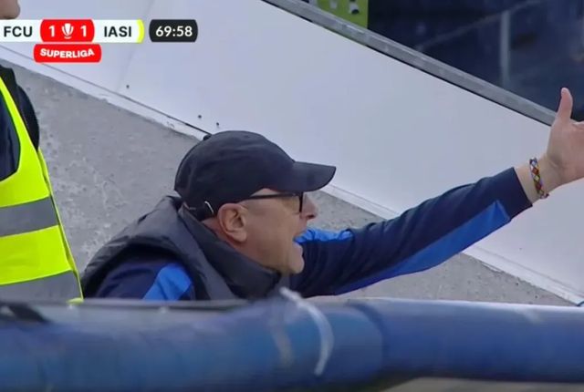Nu e Dumnezeu . Leo Grozavu nu l-a menajat pe Horațiu Feșnic, la finalul meciului cu FCU Craiova