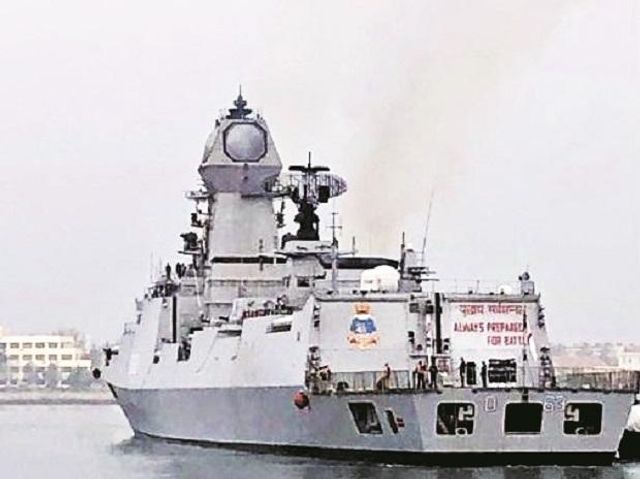 Indian battleships take part in Chinese navy's biggest fleet review, Pakistan gives it a miss
