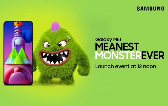 Samsung Galaxy M51 With 7,000mAh Battery Launched in India