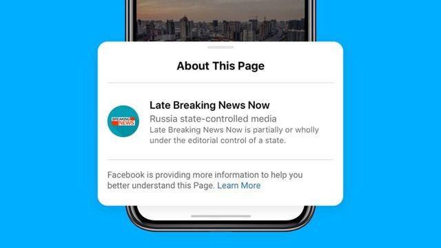 Facebook Starts Labelling State-Controlled Media Posts, Will Block Ads