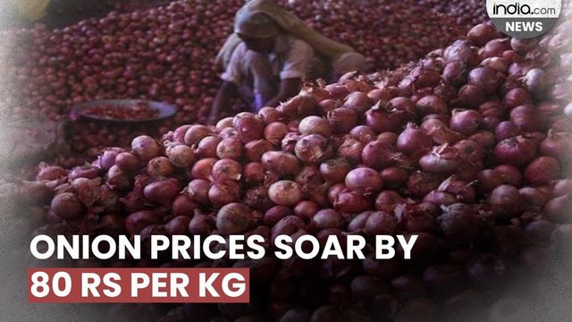 Onion prices soar to Rs 65-80 per kg, Centre increases buffer stock sales for consumer relief