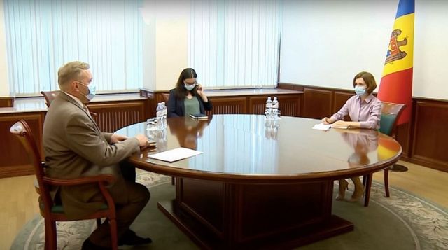 Maia Sandu a discutat cu Ambasadorul Ucrainei la Chișinău, Marko Șevcenko