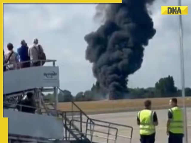 Small plane crashes at London Southend Airport