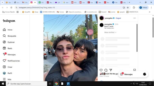 Plex publica por primera vez una foto con Aitana