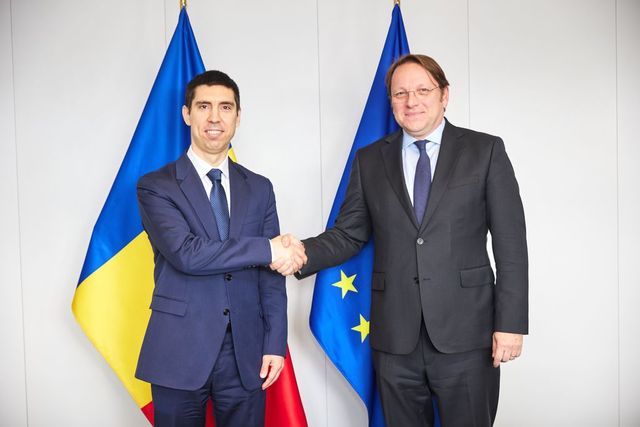 Vicepremierul Mihai Popșoi a avut La Bruxelles mai multe întrevederi bilaterale cu oficiali europeni