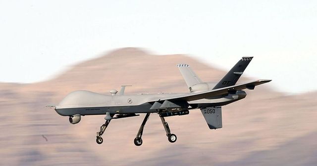 Dronă americană avariată de un avion de vânătoare rusesc deasupra Siriei