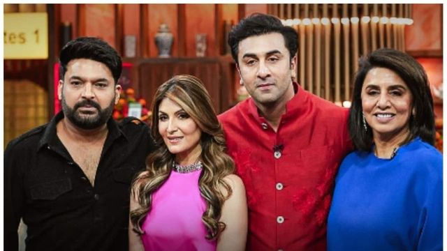 5 best moments from The Great Indian Kapil Show with Ranbir Kapoor, Neetu Kapoor and Riddhima Kapoor