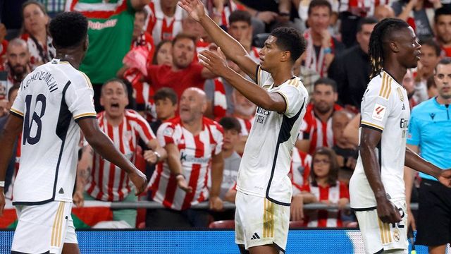 Jude Bellingham scores on Real Madrid debut in 2-0 win at Athletic Bilbao, Militao twists knee