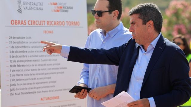 Mazón acepta reunirse con las asociaciones de víctimas de la dana en la zona cero