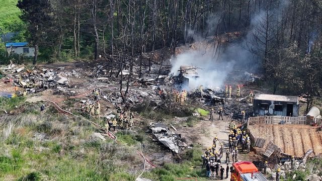 South Korean Navy Plane With 4 Onboard Crashes During Training Flight