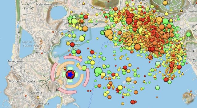 Terremoto ai Campi Flegrei di magnitudo 4.6