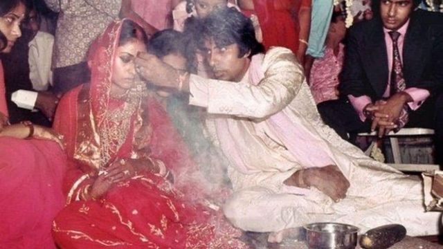 Amitabh Bachchan shares wedding pics on 47th anniversary, shares story of his marriage with Jaya