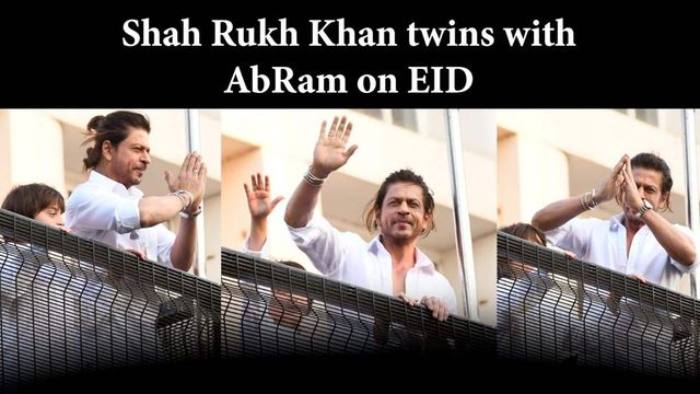 Watch: Shah Rukh Khan greets sea of crowd outside Mannat on Eid 2024, thanks fans for making his day special