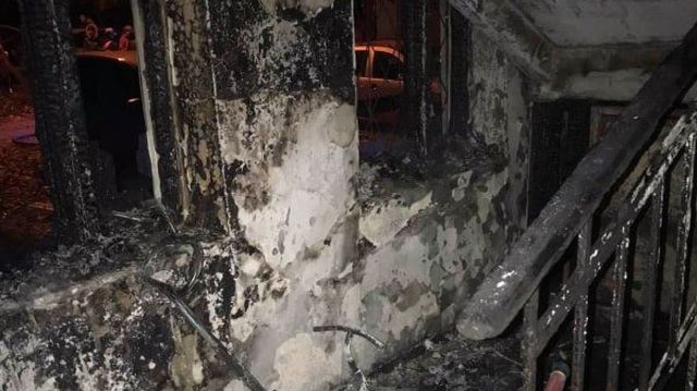 В кишиневском общежитии вспыхнул сильный пожар. 70 человек эвакуировали, 4 пострадали