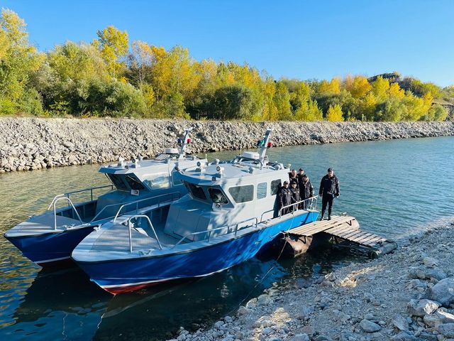 Letonia a oferit două ambarcațiuni de patrulare Poliției de Frontieră a Republicii Moldova