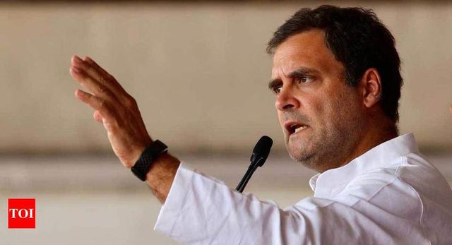 Don't be disheartened by 'fake' exit polls, Rahul tells party workers