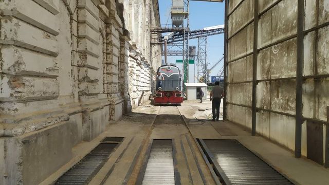 Calea ferată Giurgiulești - Galați a fost redeschisă pentru transportul de mărfuri din Ucraina