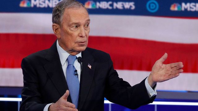 Michael Bloomberg comes under attack at Democratic debate