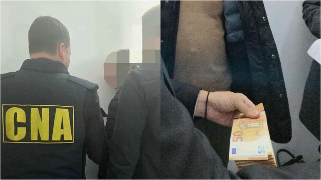 Bărbat din Chișinău, prins în flagrant în timp ce primea mii de € pentru a influența un executor judecătoresc