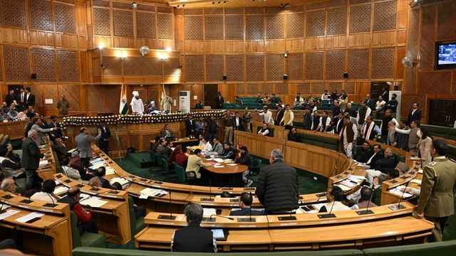 Uproar again in J&K assembly over detention of AAP MLA under PSA