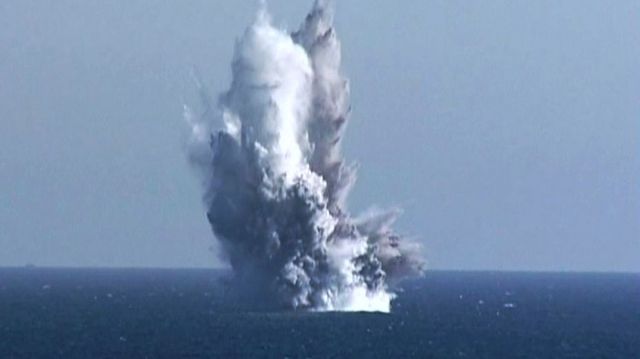KLDR hlásí test systému podvodních dronů schopných nést jaderné zbraně