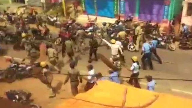 BJP workers, police clash in West Bengal
