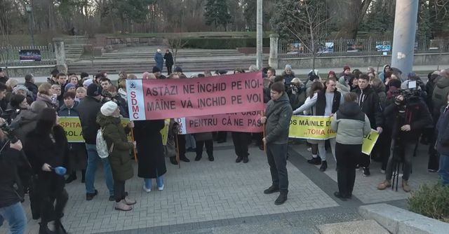 Medicii de la Spitalul „Toma Ciorbă” au protestat din nou împotriva fuziunii cu Spitalul de Dermatologie și Maladii Comunicabile
