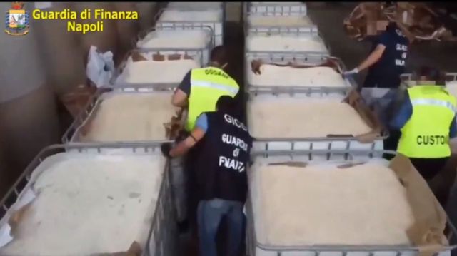 Amfetamine în valoare de 1 miliard de euro, fabricate în Siria, capturate de poliția din Italia