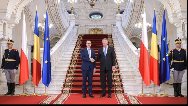Premierul polonez, primit de președintele Klaus Iohannis